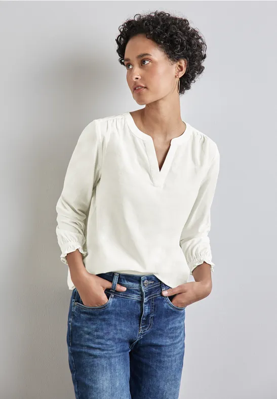 Street One Cord-Bluse