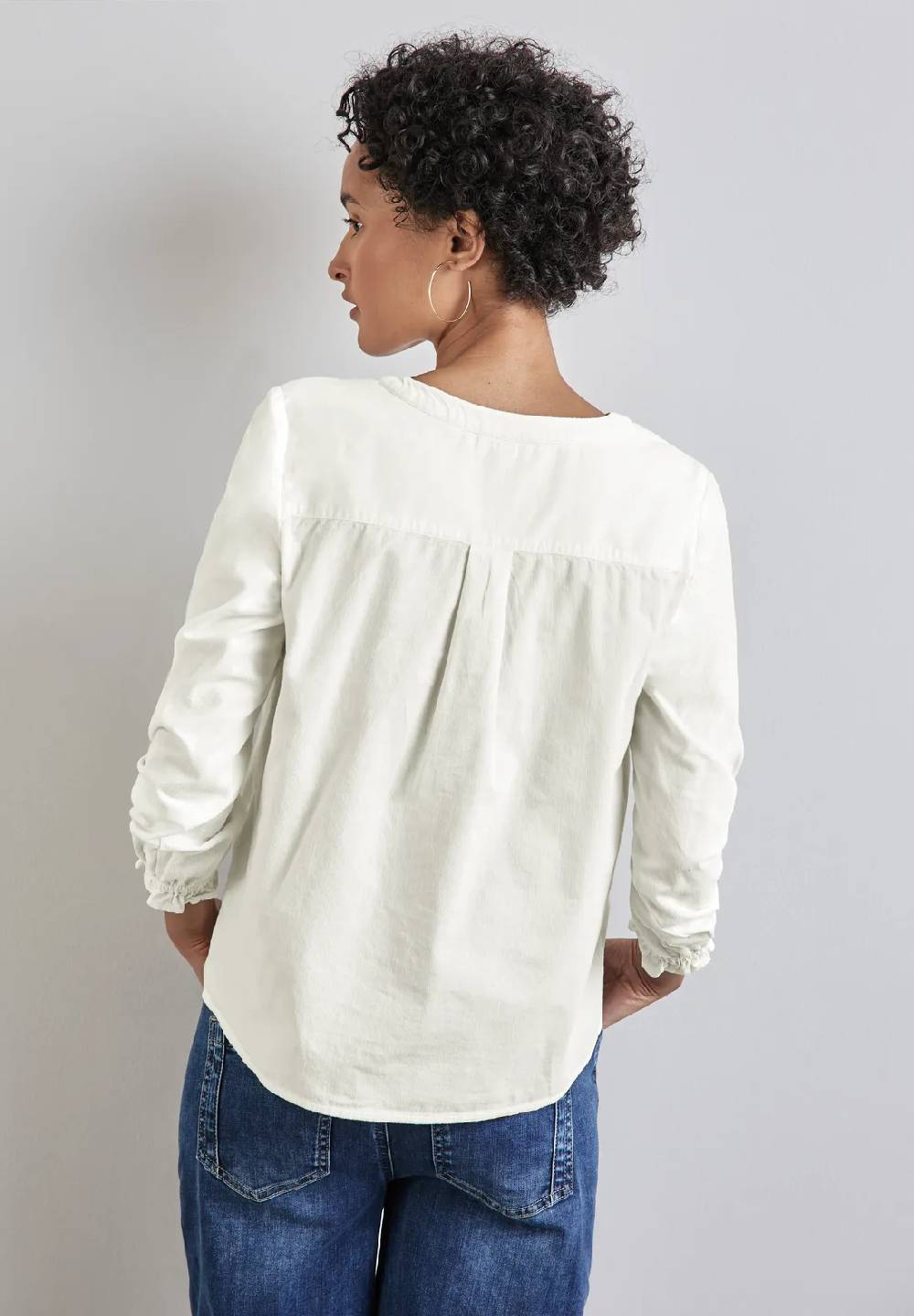 Street One Cord-Bluse