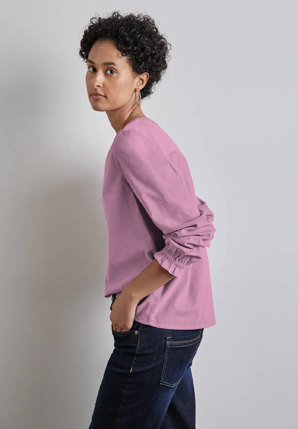 Street One Cord-Bluse