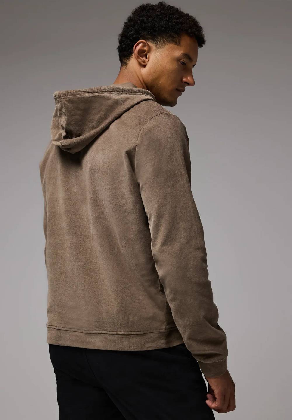 Street One Cord-Hoodie