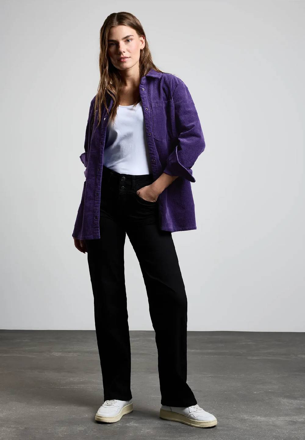 Street One Cord-Overshirt