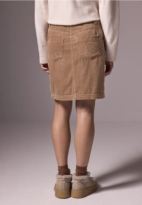 Street One Cordrock Mit Knopfeiste