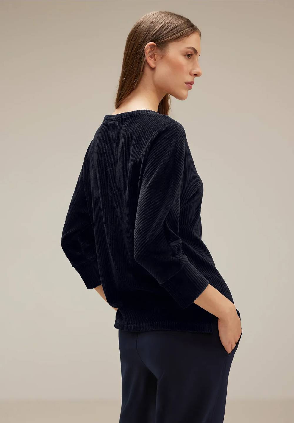 Street One Cordshirt Mit 3/4 Arm - Style ELLEN