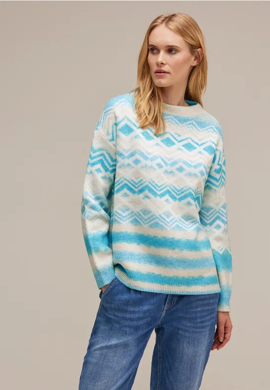 Street One Cosy Norweger Pullover