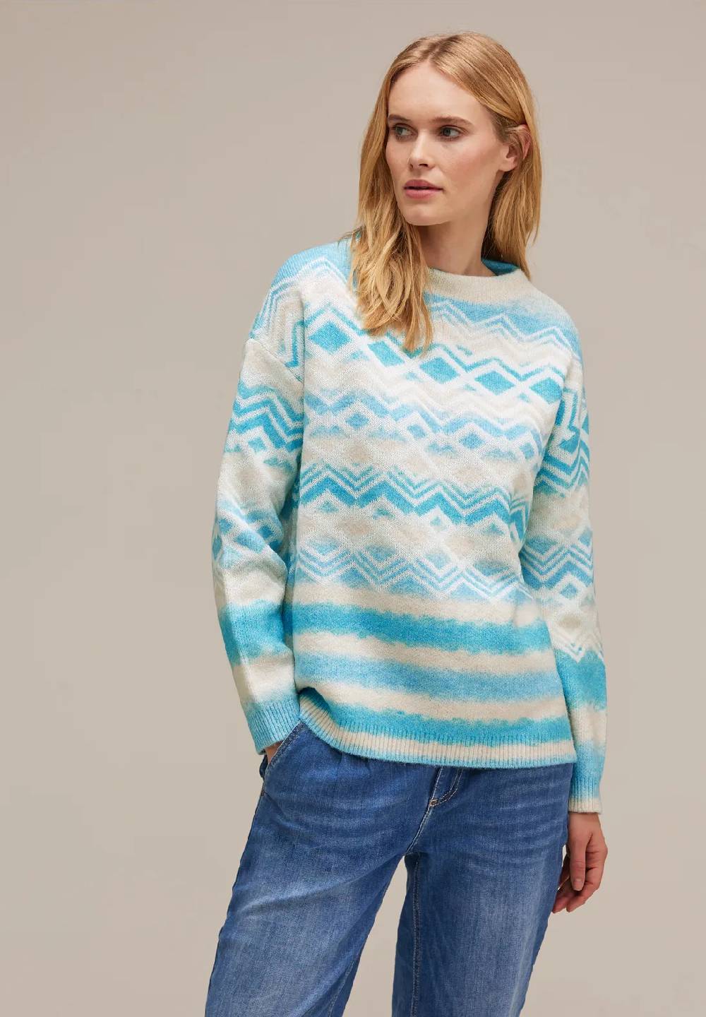 Street One Cosy Norweger Pullover
