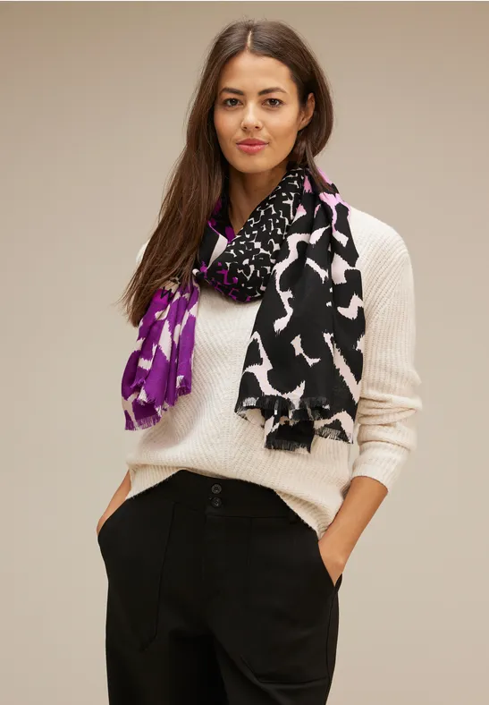 Street One Cosy Print Longschal