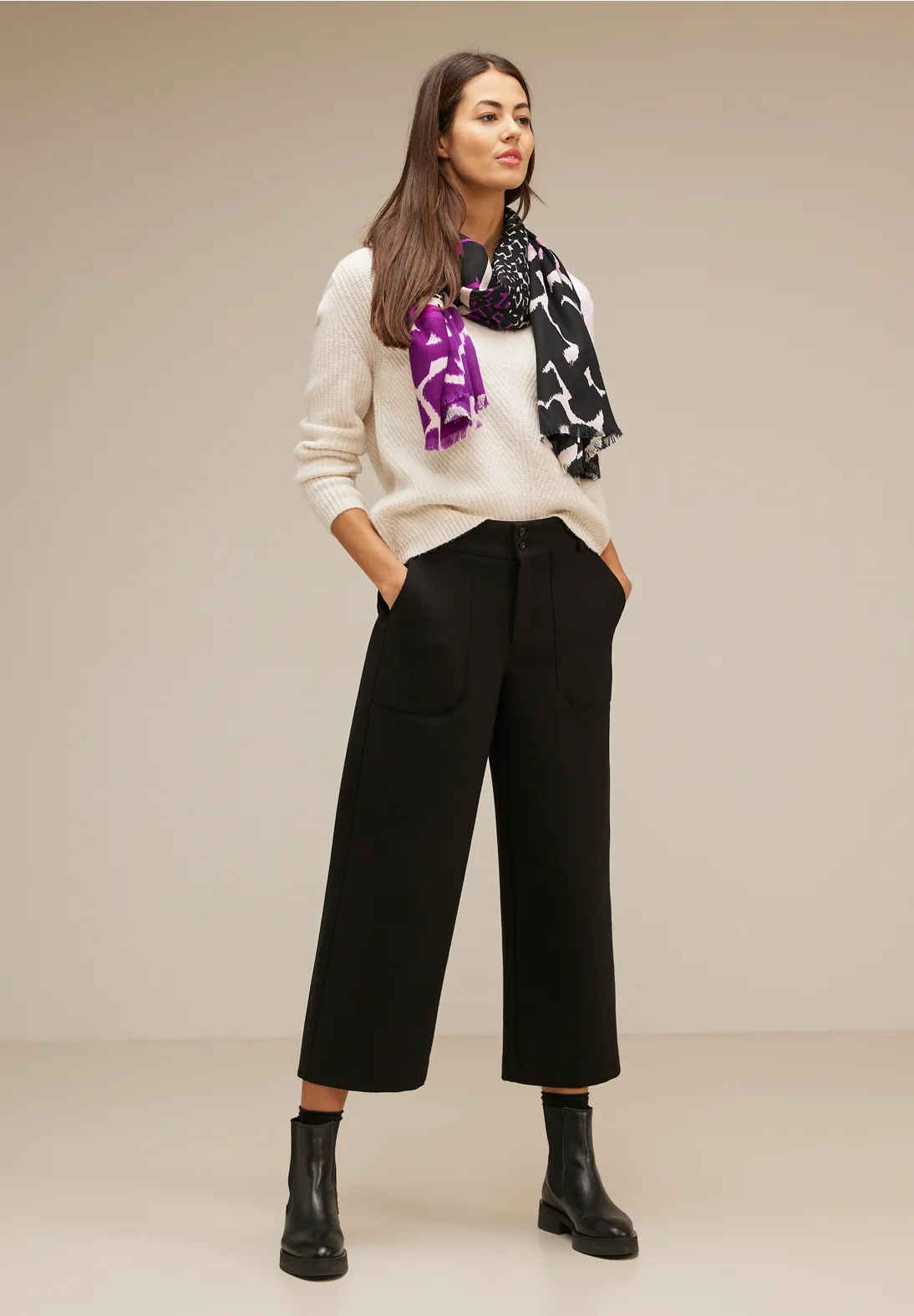 Street One Cosy Print Longschal