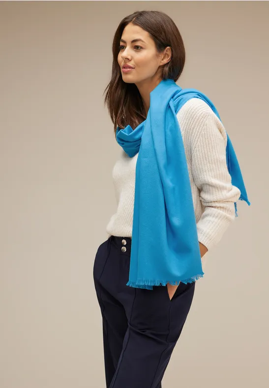 Street One Cosy Schal Mit Fransen