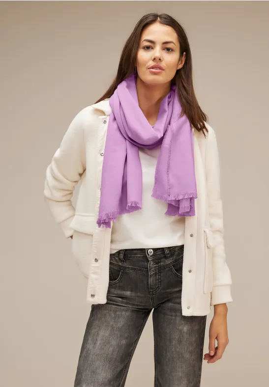 Street One Cosy Schal Mit Fransen