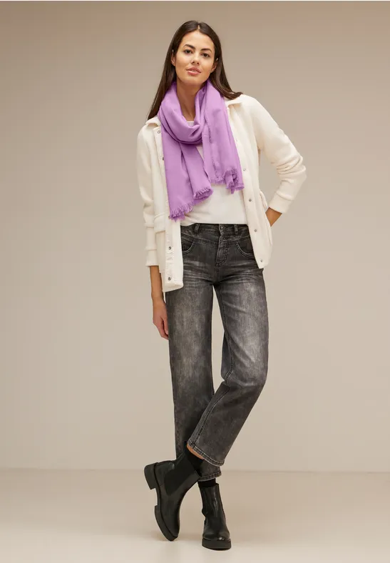 Street One Cosy Schal Mit Fransen