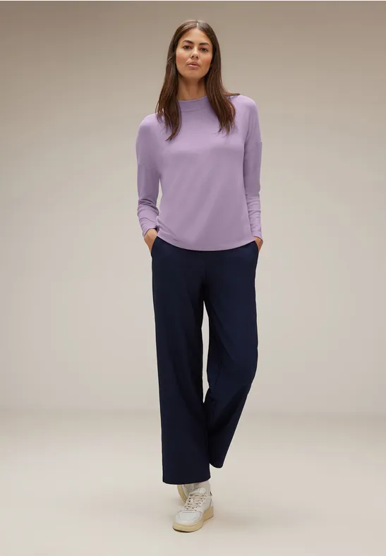 Street One Cosy Shirt Mit Ziernaht