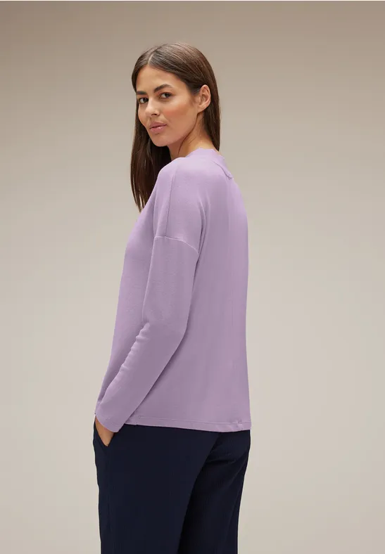 Street One Cosy Shirt Mit Ziernaht