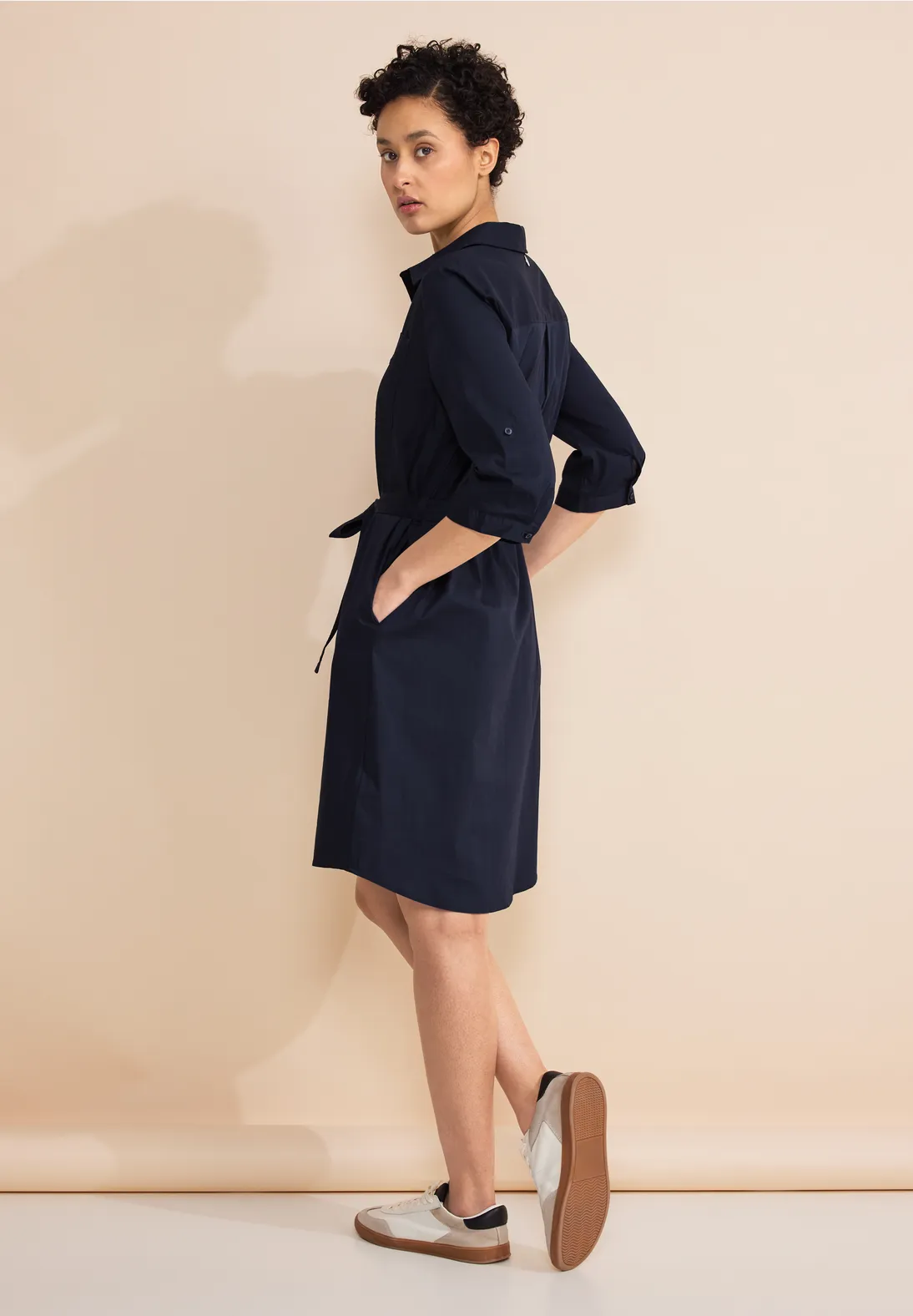 Street One Cotton Hemdblusenkleid