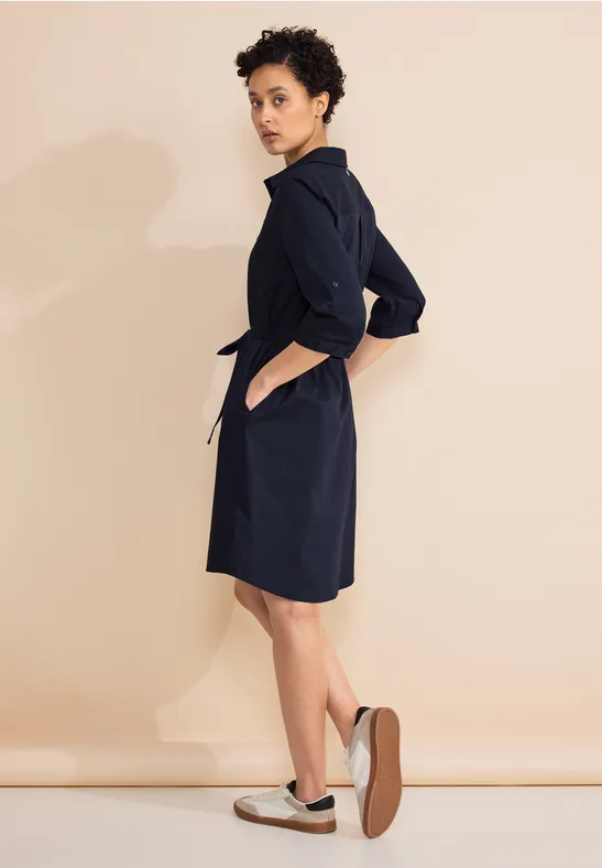 Street One Cotton Hemdblusenkleid