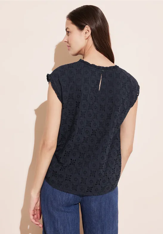 Street One Crochet Bluse