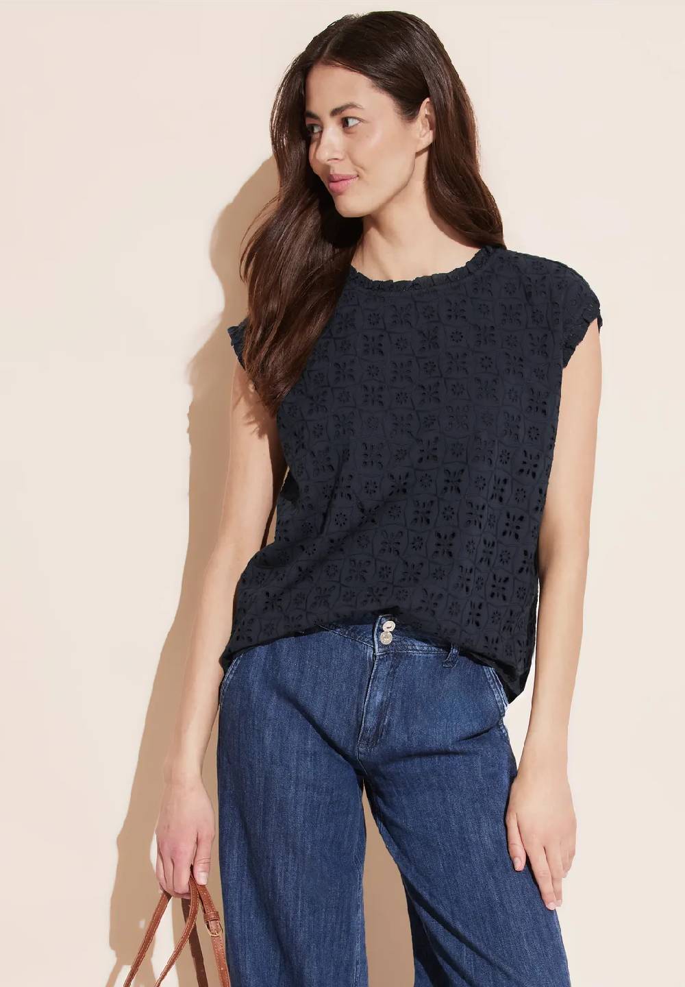 Street One Crochet Bluse