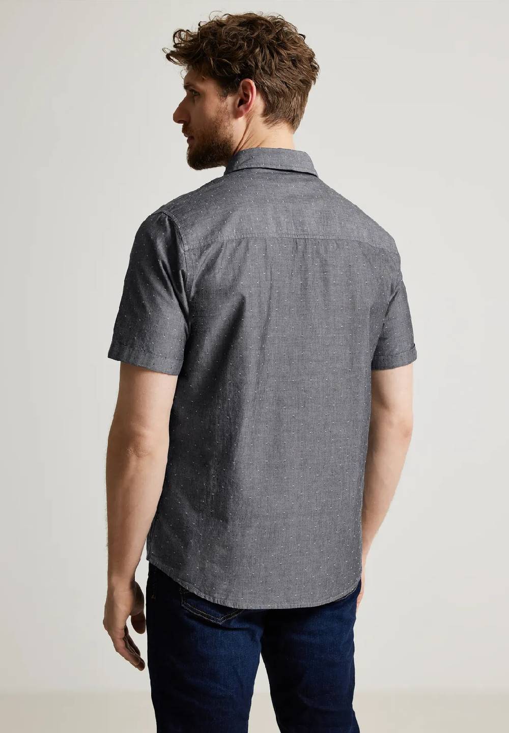 Street One Dobby Kurzarmhemd