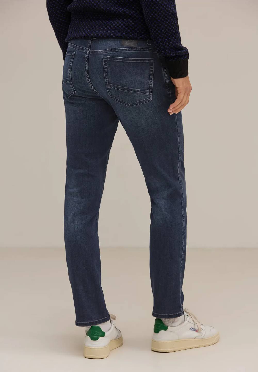 Street One Dunkelblaue Slim Fit Jeans - Style RACER