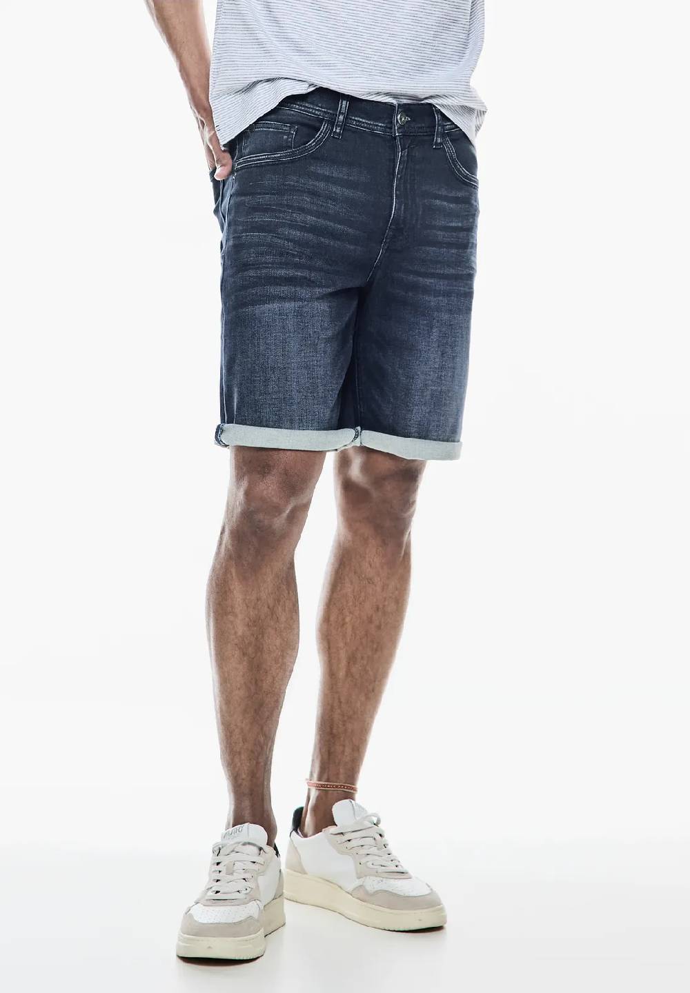 Street One Elastische Jeans Shorts