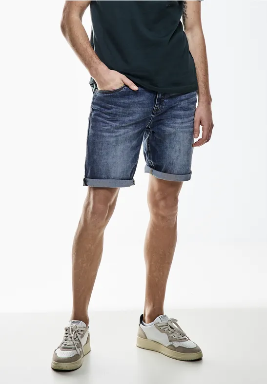 Street One Elastische Jeans Shorts
