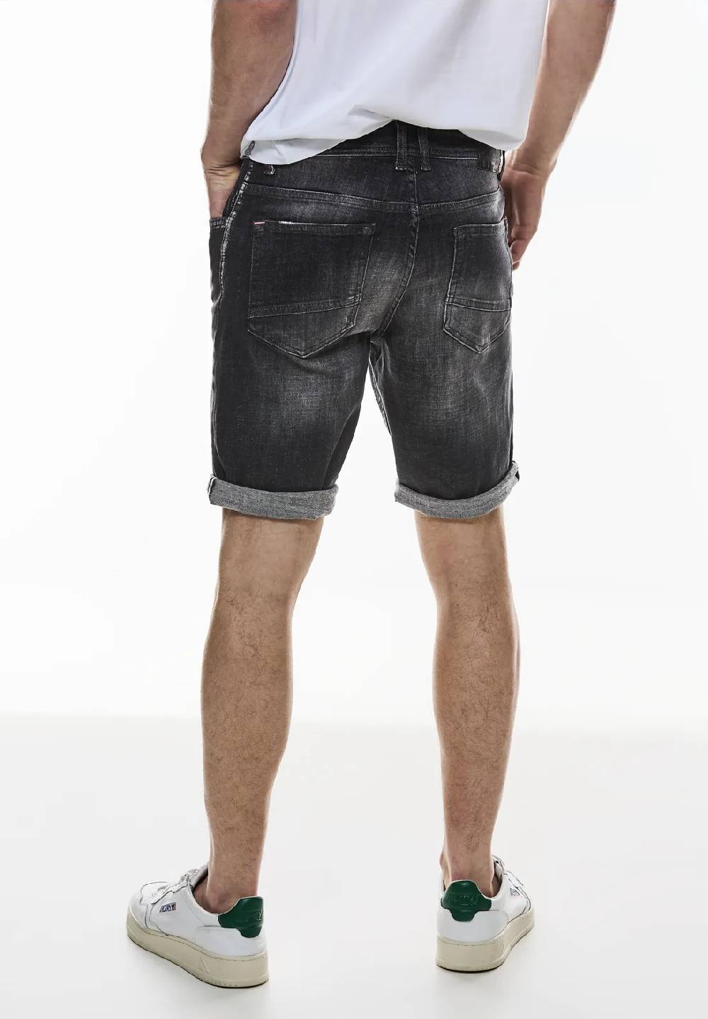 Street One Elastische Jeans Shorts