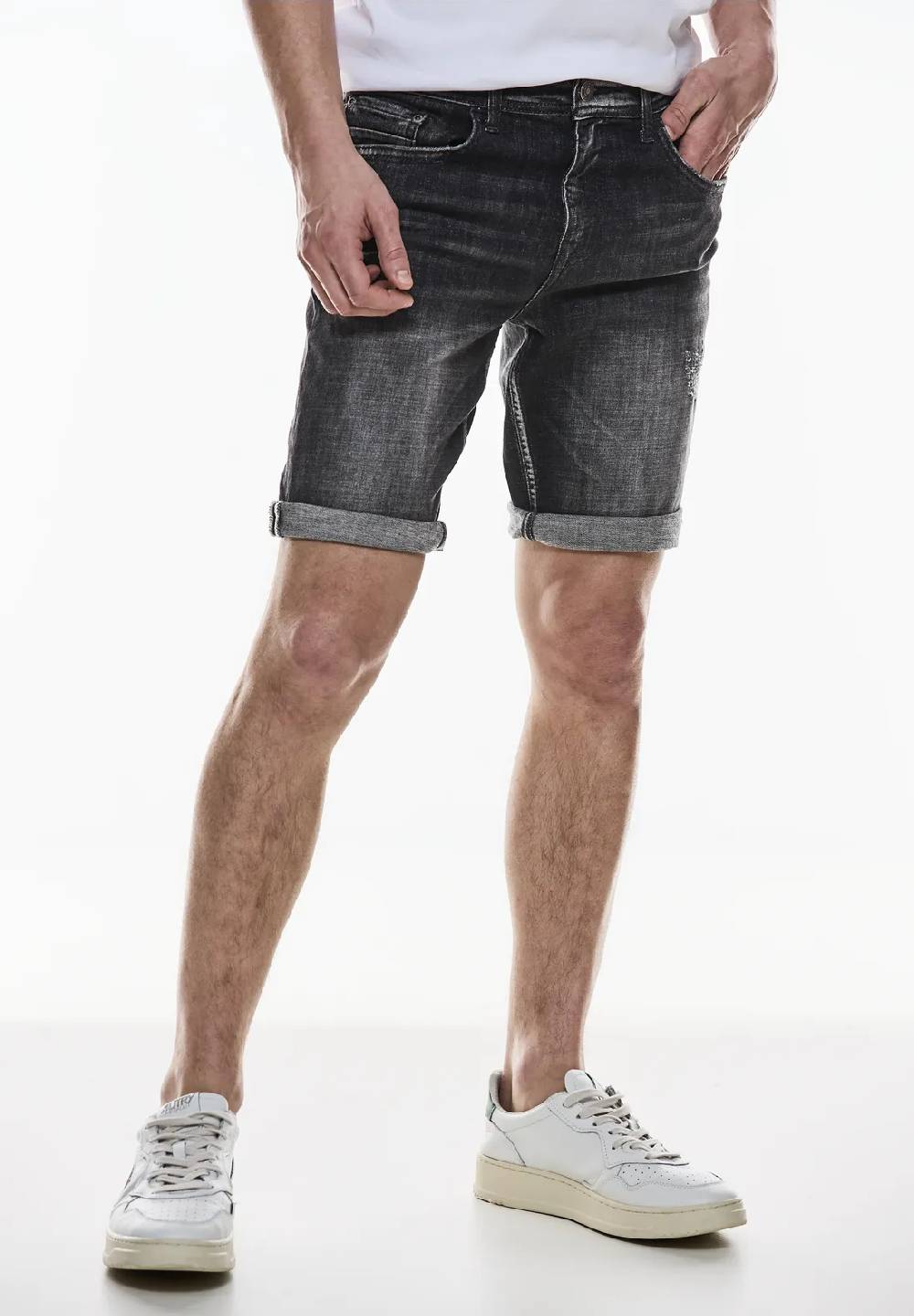 Street One Elastische Jeans Shorts