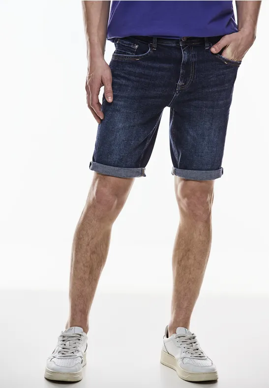 Street One Elastische Jeans Shorts