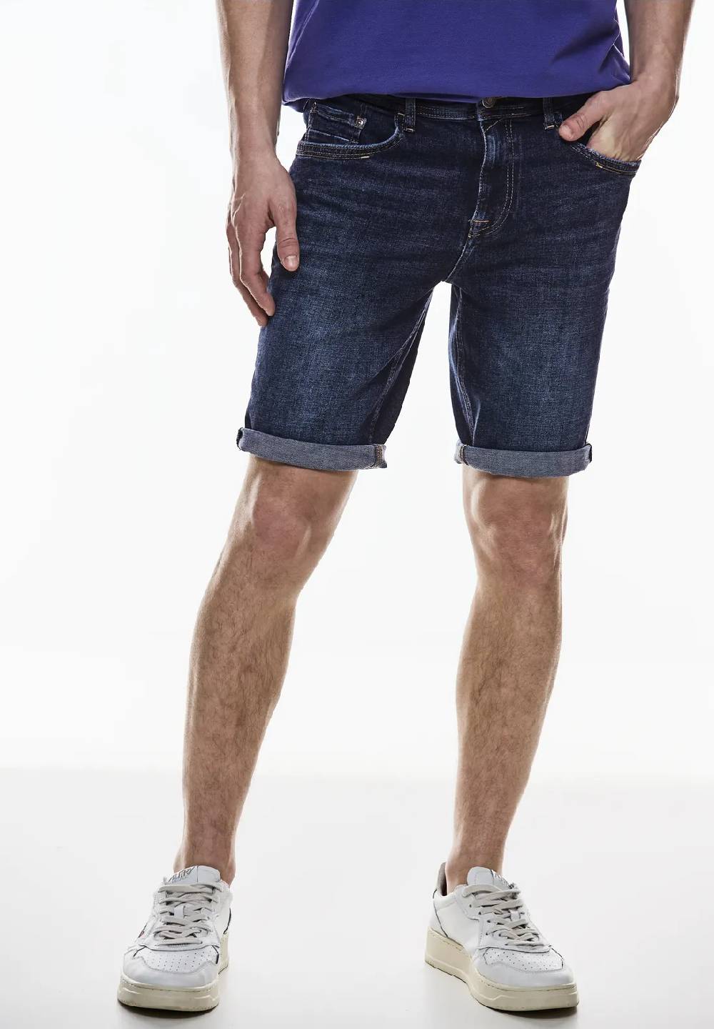 Street One Elastische Jeans Shorts