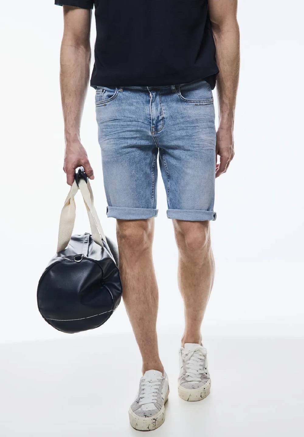 Street One Elastische Jeans Shorts