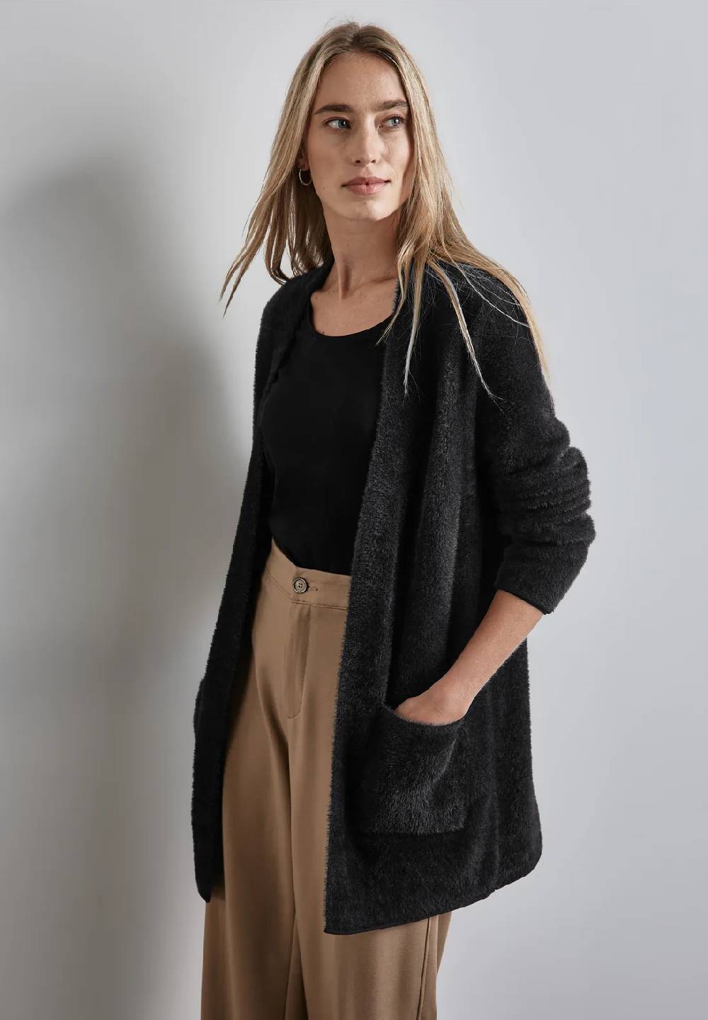 Street One Federgarn-Cardigan