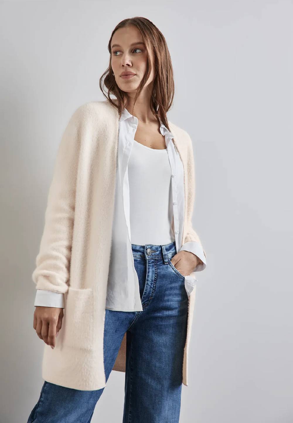 Street One Federgarn-Cardigan