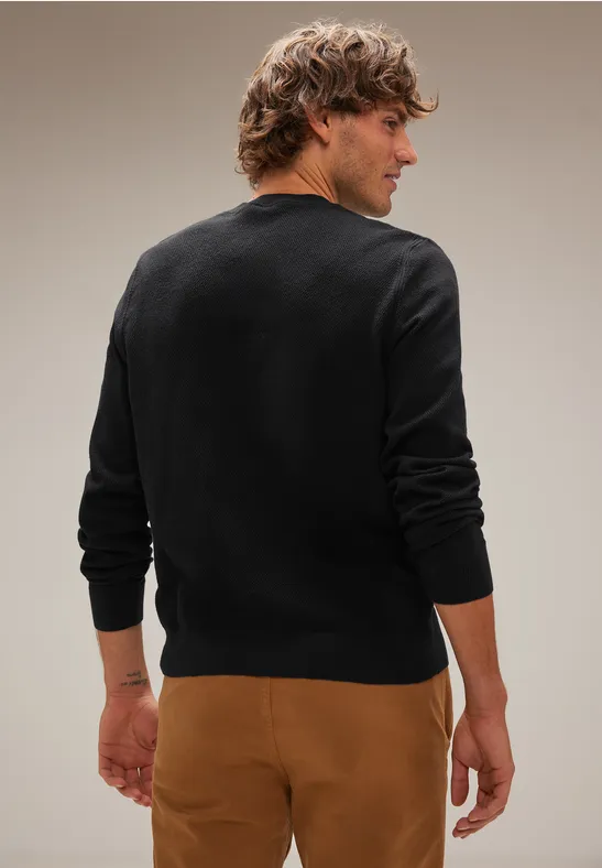 Street One Feiner Strukturpullover