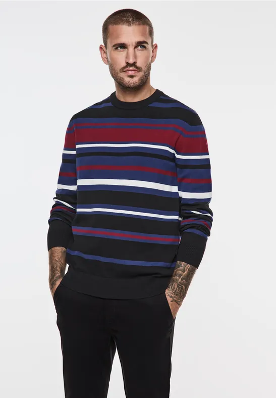 Street One Feinstrick Streifenpullover