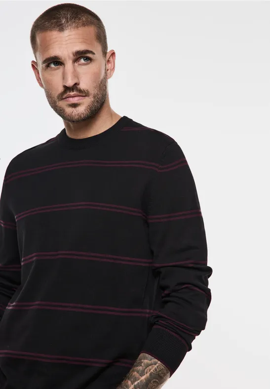 Street One Feinstrick Streifenpullover