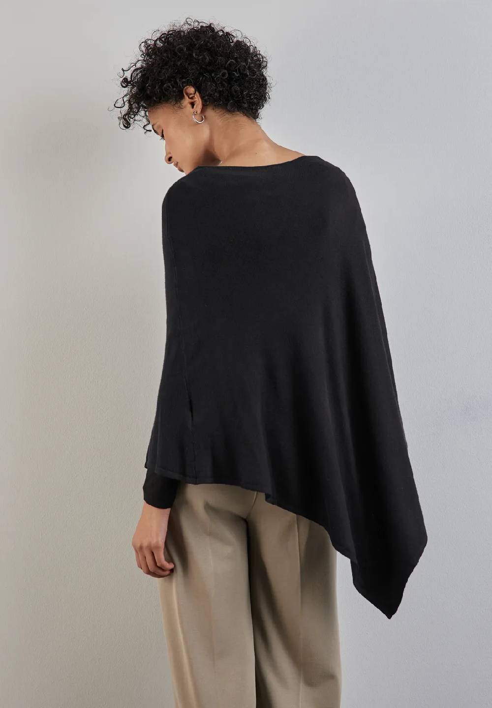 Street One Feinstrickponcho