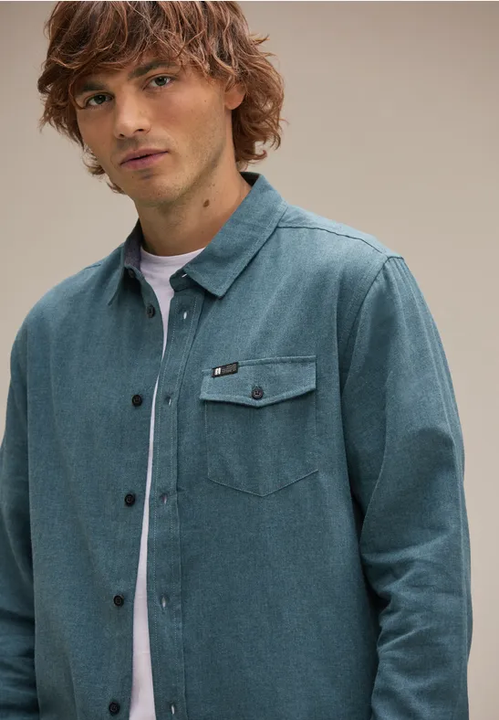 Street One Flanellhemd In Melange