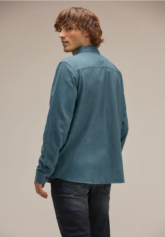 Street One Flanellhemd In Melange