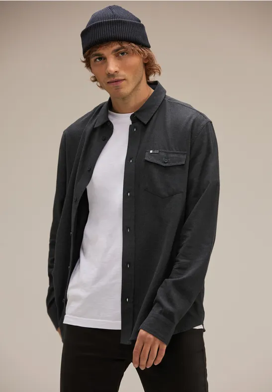 Street One Flanellhemd In Melange