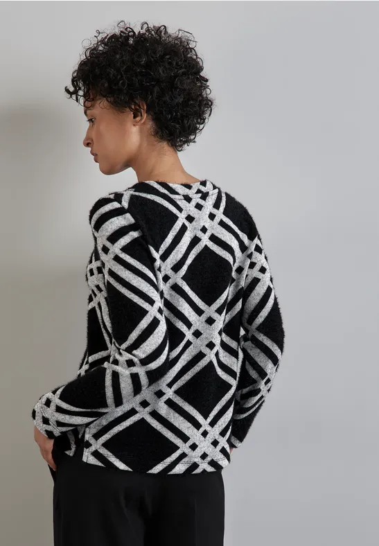 Street One Flauschiges Langarmshirt