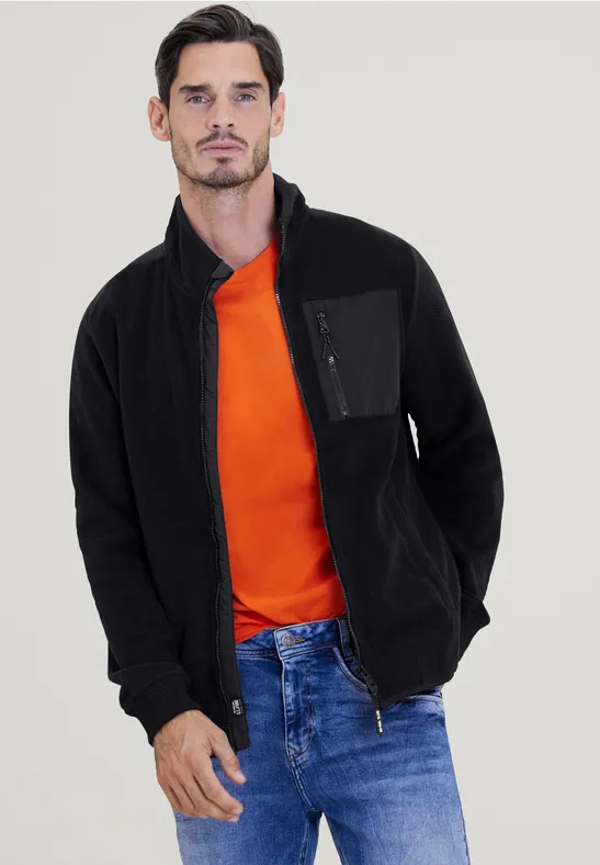 Street One Fleece Cardigan