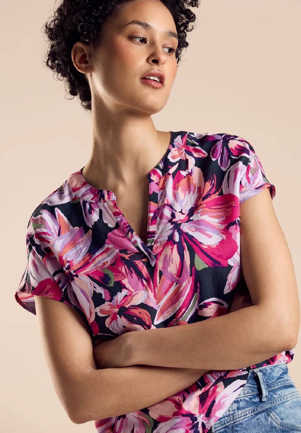 Street One Florales Blusentop