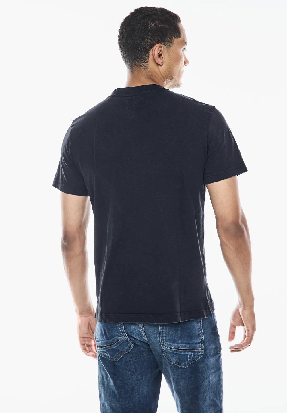 Street One Garment Dye Henley Shirt
