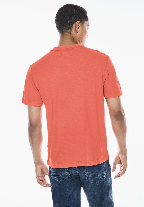 Street One Garment Dye Henley Shirt