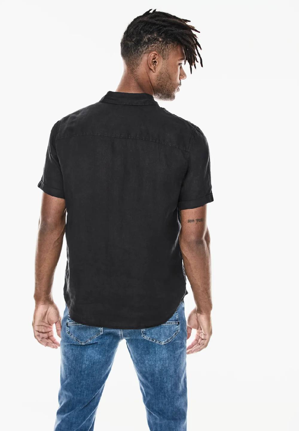 Street One Garment Dye Leinenhemd