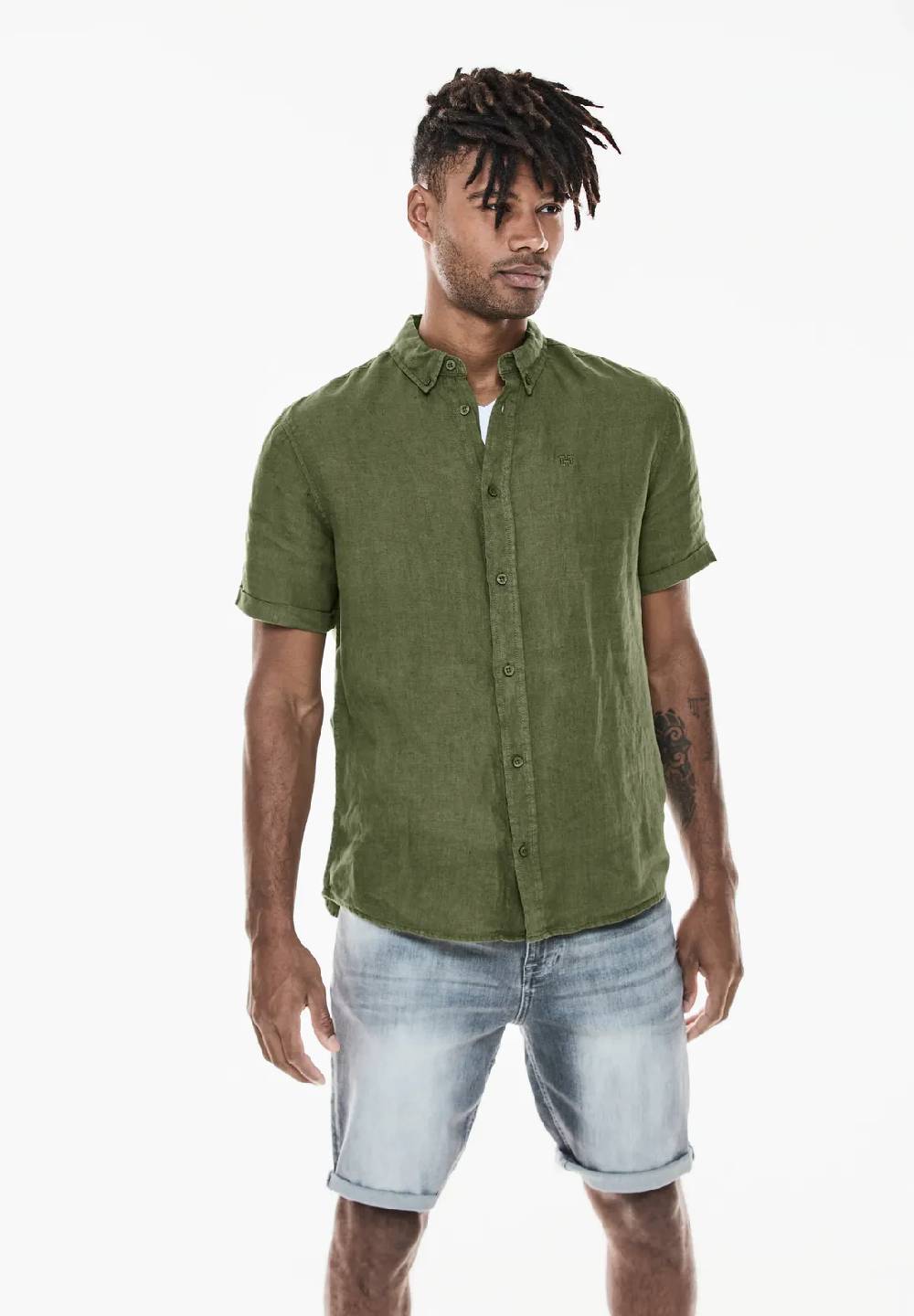 Street One Garment dye Leinenhemd