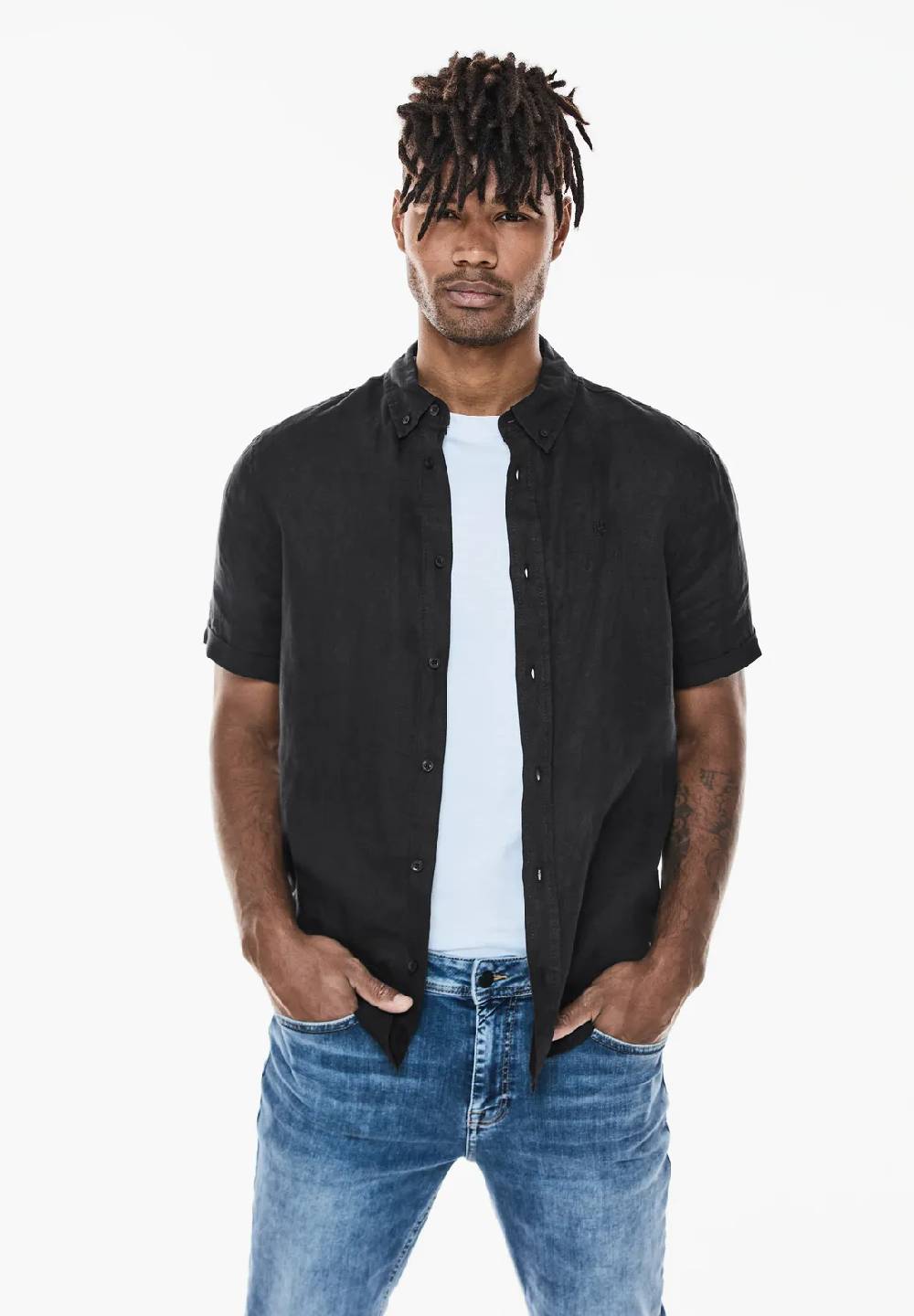 Street One Garment dye Leinenhemd