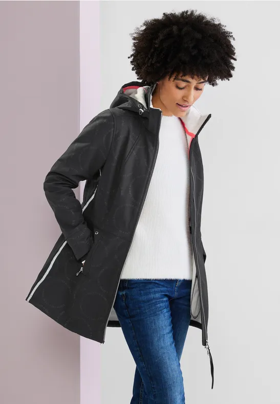 Street One Gemusterte Softshelljacke