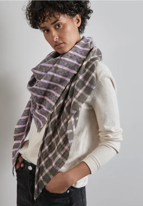 Street One Gemustertes Dreieckstuch