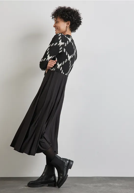 Street One Gemustertes Midi-Kleid