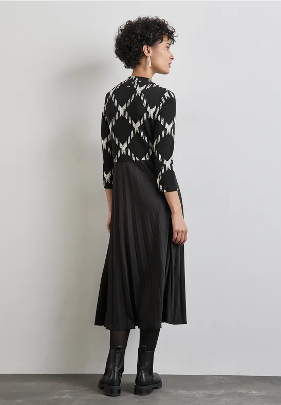 Street One Gemustertes Midi-Kleid